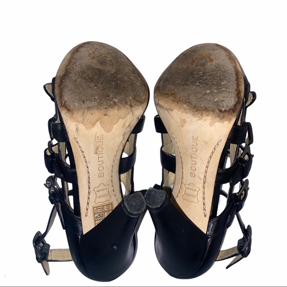 Boutique 9 Genuine Leather Heels - Picture 3 of 6